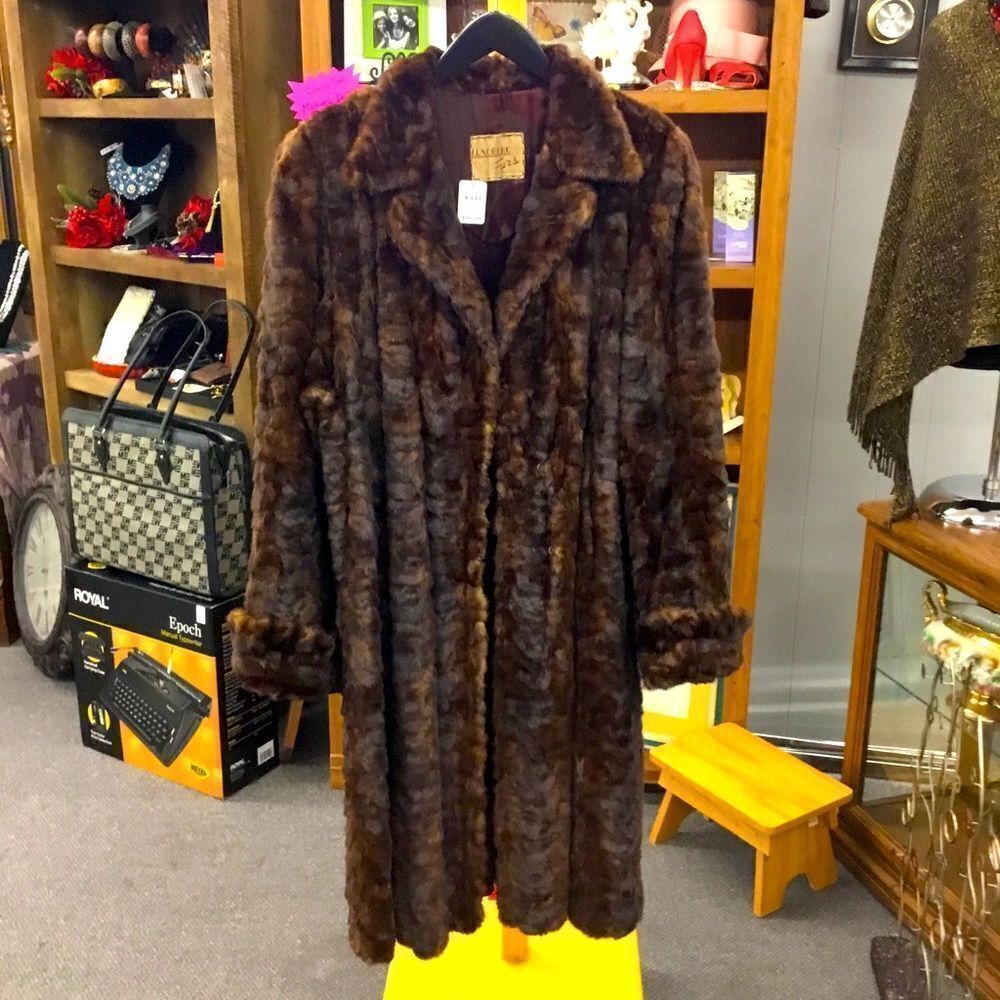 Vintage Lindbergh Fur Coatbrowntones